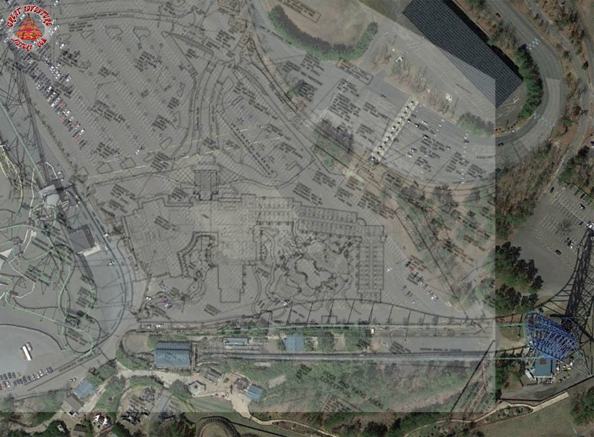 Planned But Never Built Hotel At Six Flags Great Adventure